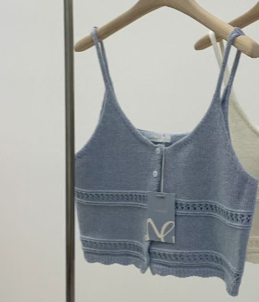 MELLOUNGE-멜라운지-T韓國東大門代購女士新品人氣吊帶背心MELLOUNGE-2件起吊帶/背心圖色1