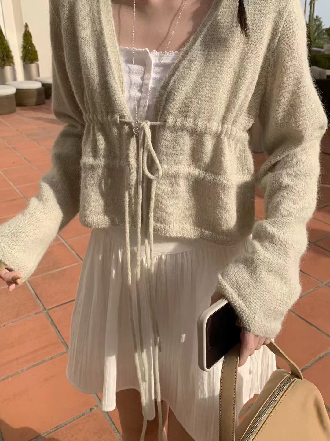 MELLOUNGE-멜라운지-T韓國代購女士新款人氣時尚針織衫MELLOUNGE-2件起針織衫