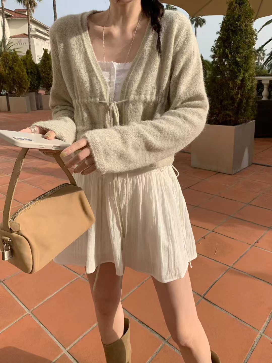 MELLOUNGE-멜라운지-T韓國代購女士新款人氣時尚針織衫MELLOUNGE-2件起針織衫圖色3