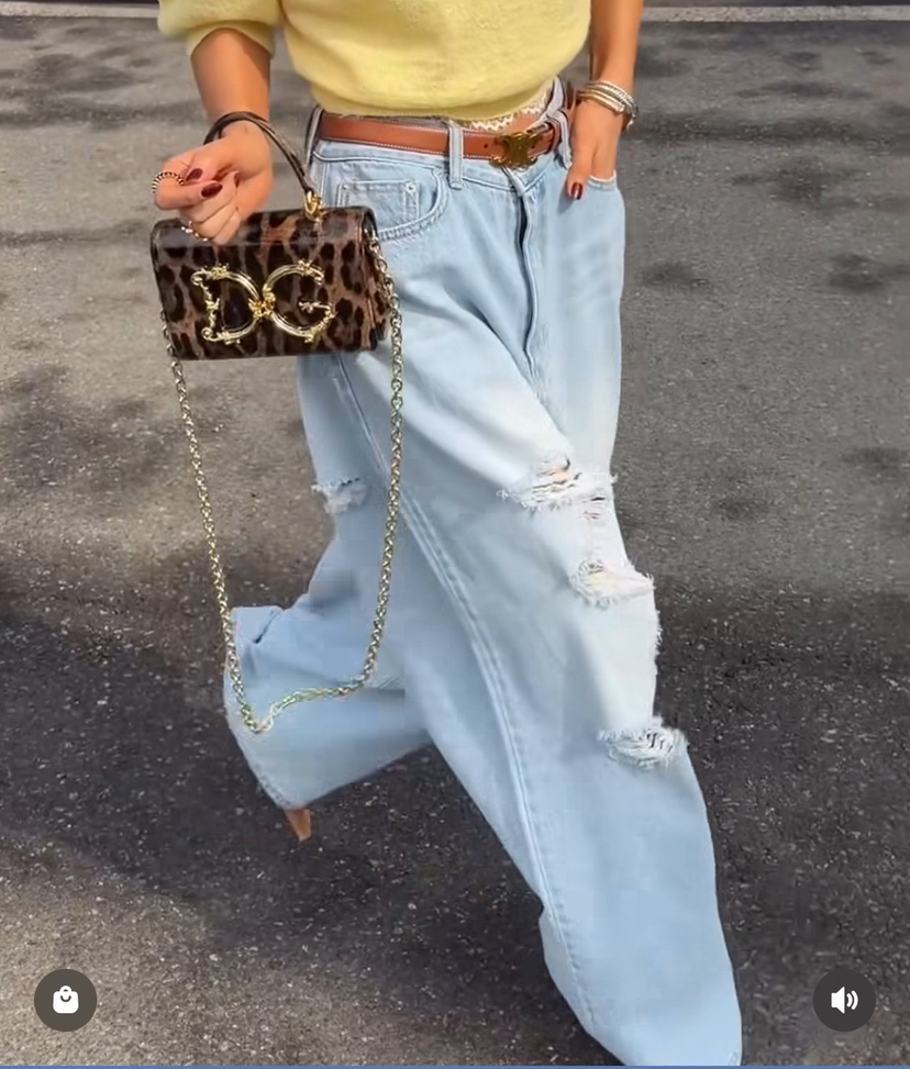 SHIRRING韓國代購女士新品休閑推薦熱賣人氣26春夏牛仔褲SHIRRING牛仔褲