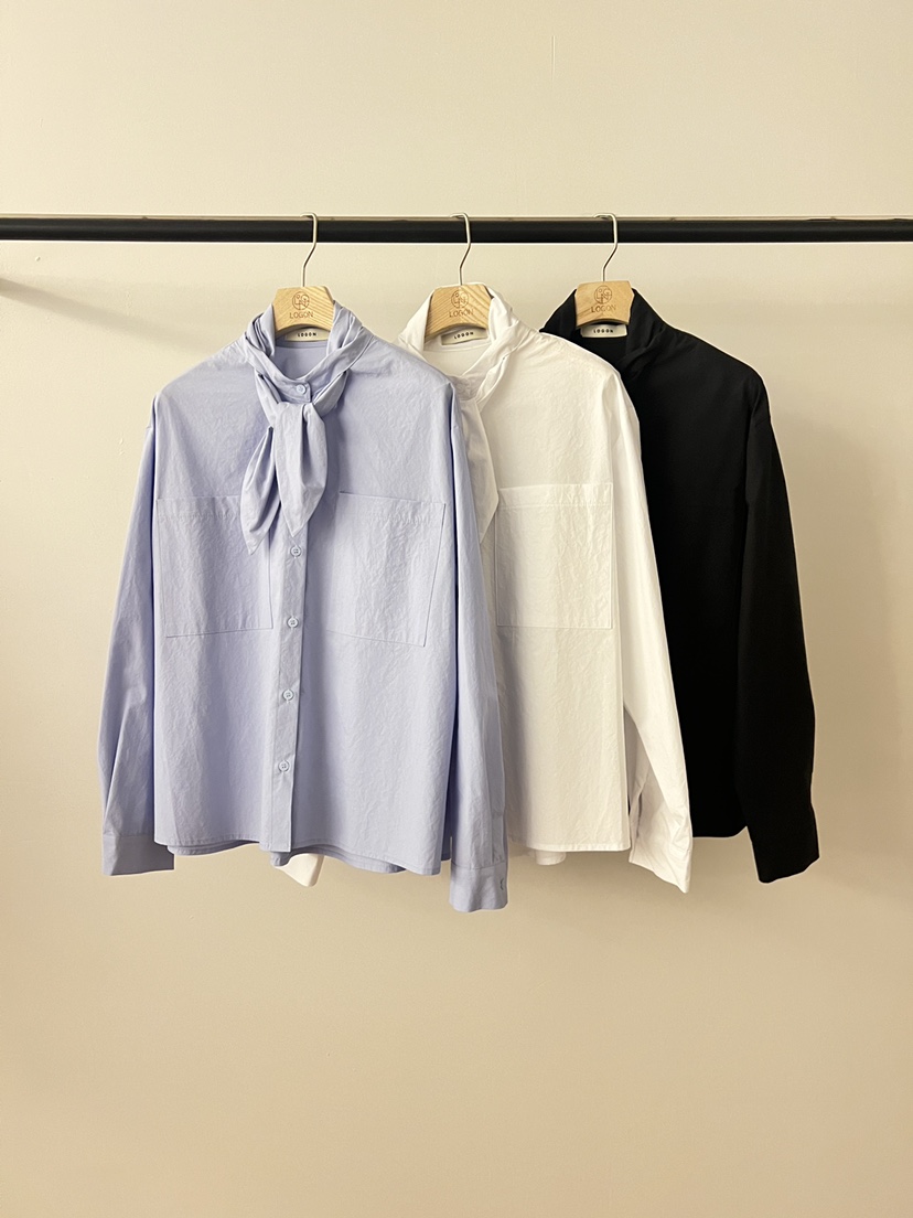 LOGON韓國東大門直郵女裝新品26春夏人氣職業熱賣襯衫蕾絲衫LOGON襯衫/蕾絲衫圖色2左二色