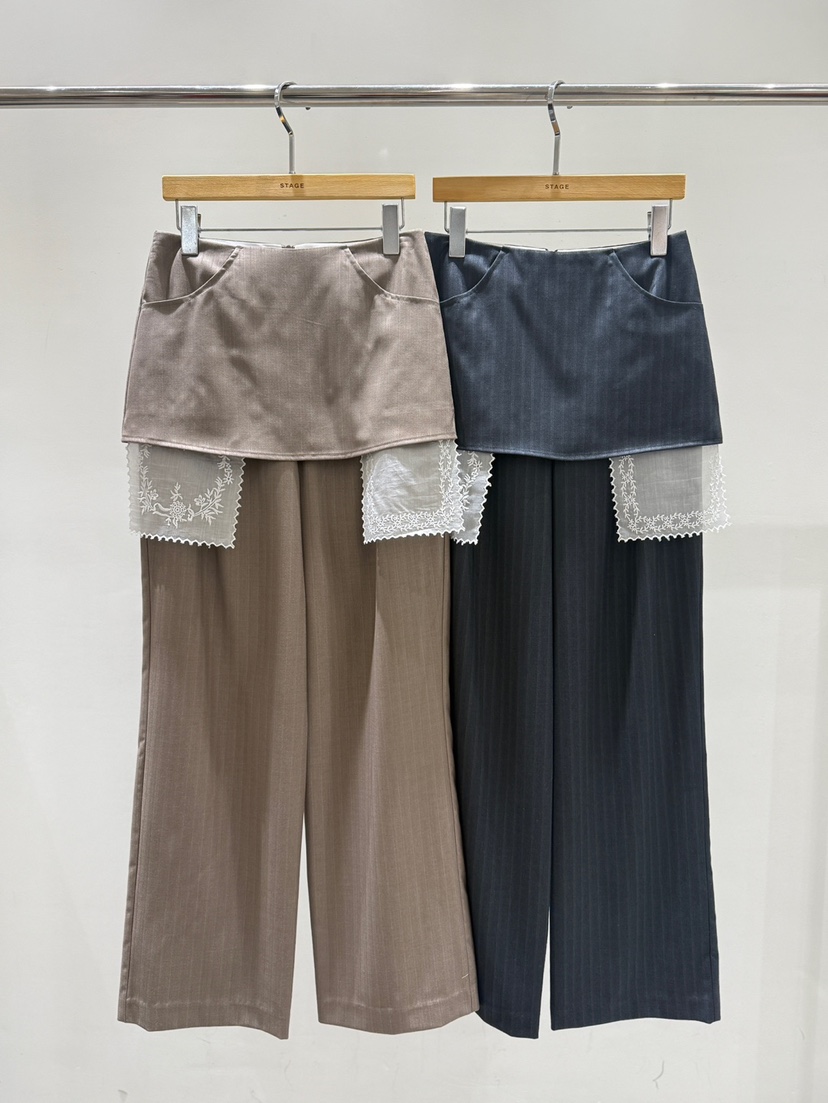 STAGE韓國直郵實拍女士新品休閑職業時尚熱賣推薦26春夏裙褲STAGE裙褲