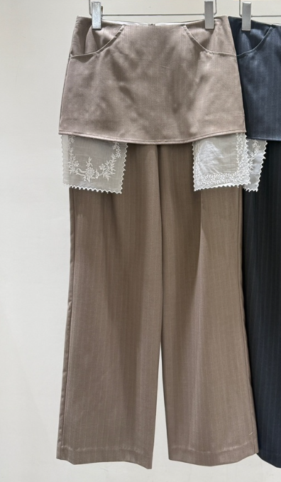 STAGE韓國直郵實拍女士新品休閑職業時尚熱賣推薦26春夏裙褲STAGE裙褲圖色2