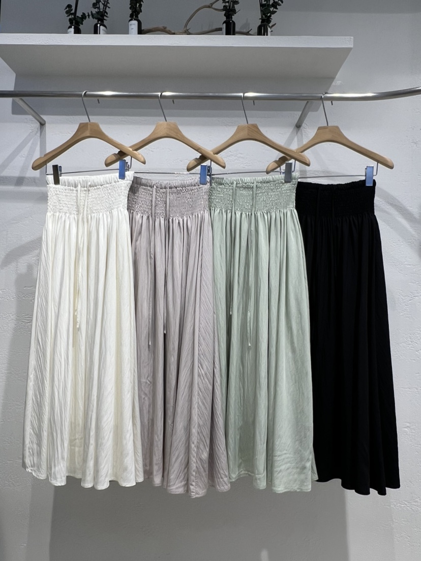 OLA韓國代購女裝新款人氣26春夏時尚推薦職業熱賣休閑長裙mellor/OLA長裙