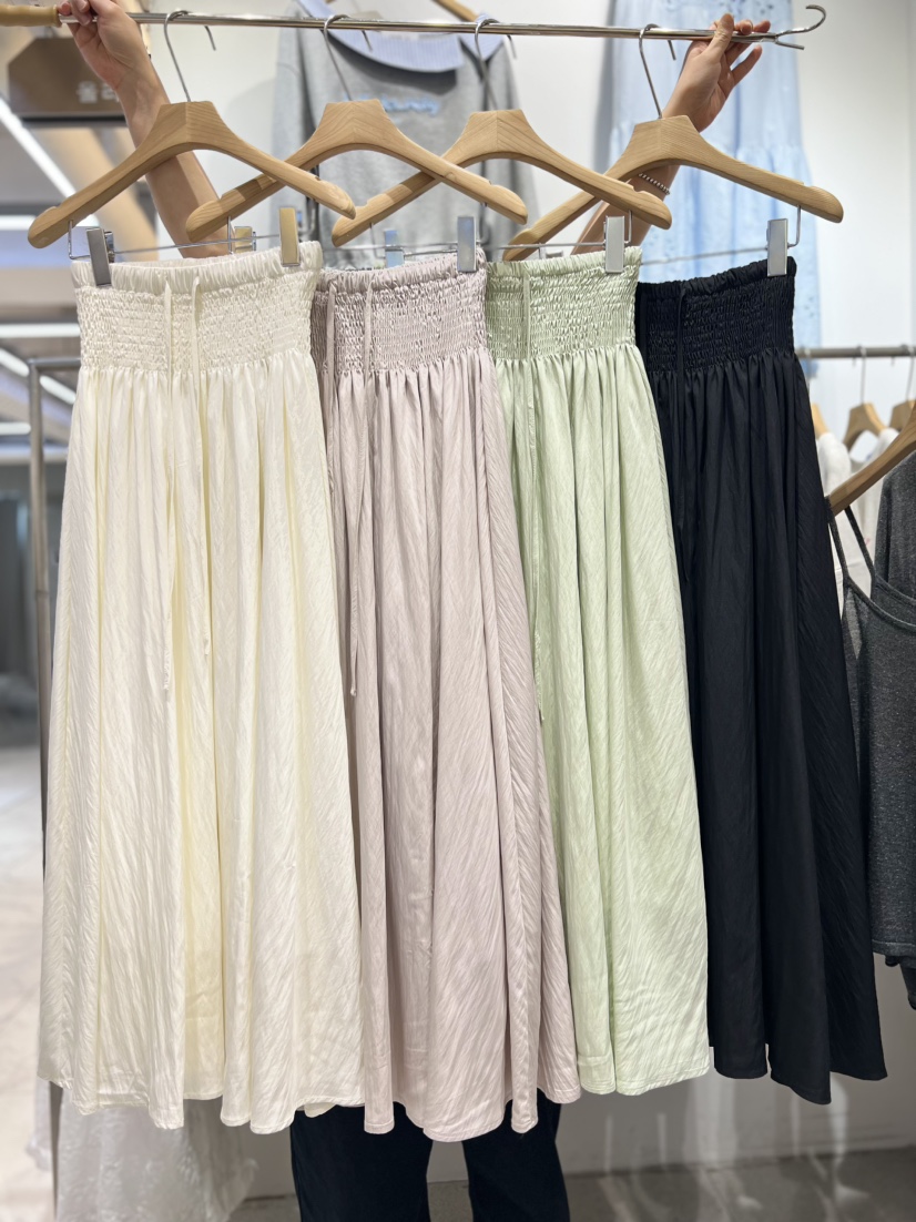 OLA韓國代購女裝新款人氣26春夏時尚推薦職業熱賣休閑長裙mellor/OLA長裙