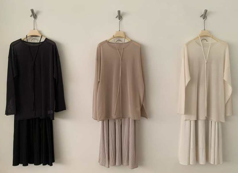 OLA韓國代購女裝新款人氣26春夏時尚推薦職業熱賣休閑長裙mellor/OLA長裙