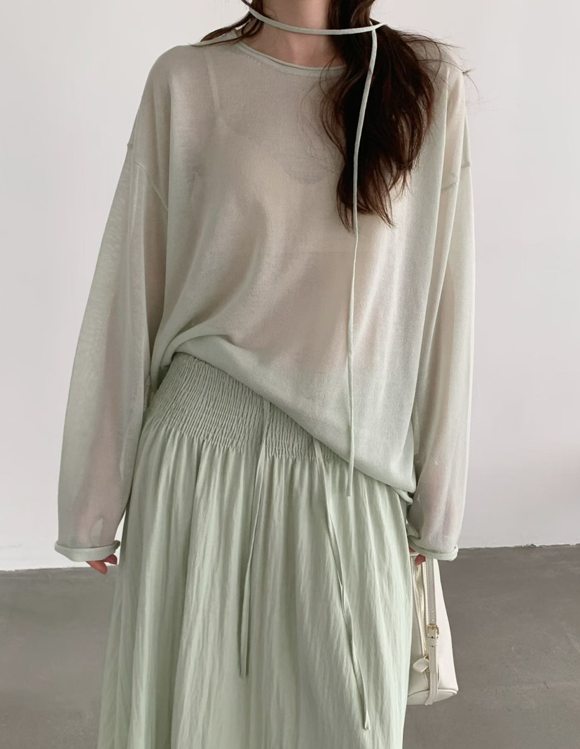 OLA韓國代購女裝新款人氣26春夏時尚推薦職業熱賣休閑長裙mellor/OLA長裙