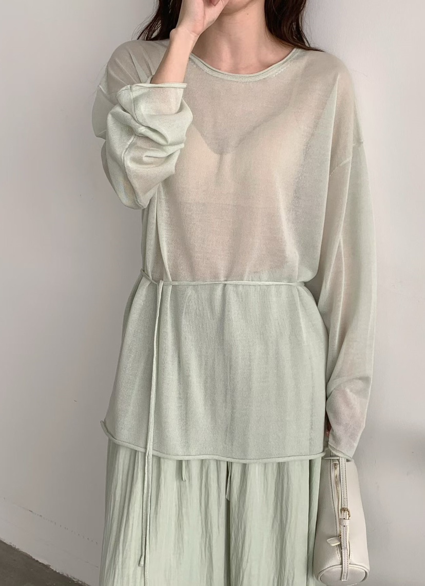 OLA韓國代購女裝新款人氣26春夏時尚推薦職業熱賣休閑長裙mellor/OLA長裙