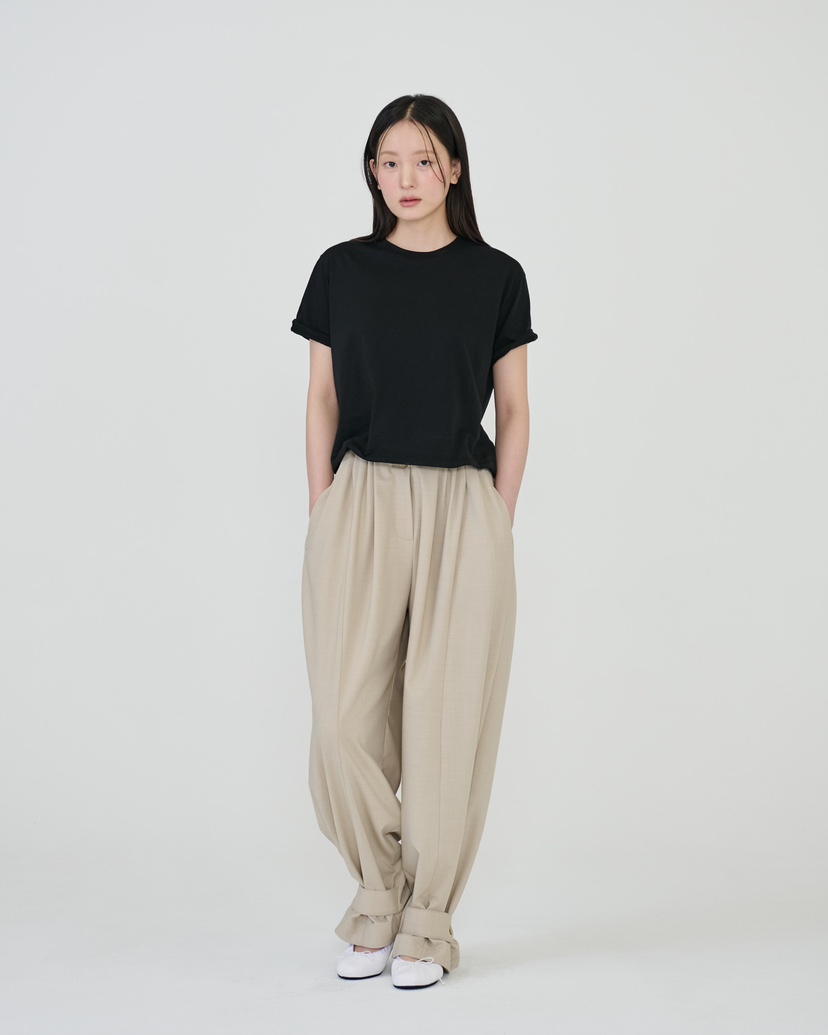 STAGE韓國直郵女士新品熱賣休閑人氣職業推薦時尚26春夏休閑褲STAGE休閑褲