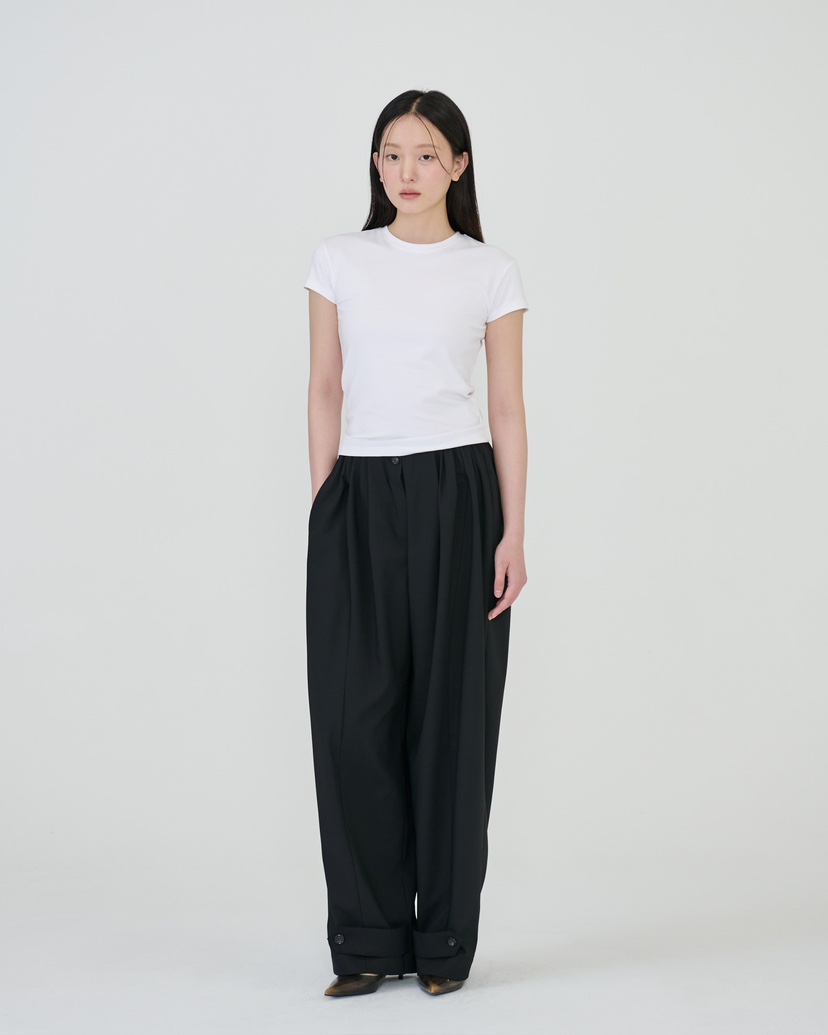 STAGE韓國直郵女士新品熱賣休閑人氣職業推薦時尚26春夏休閑褲STAGE休閑褲