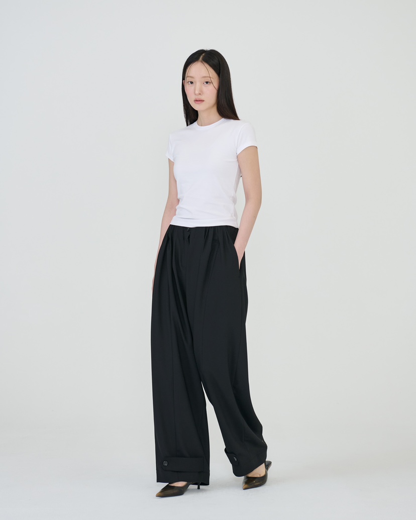 STAGE韓國直郵女士新品熱賣休閑人氣職業推薦時尚26春夏休閑褲STAGE休閑褲