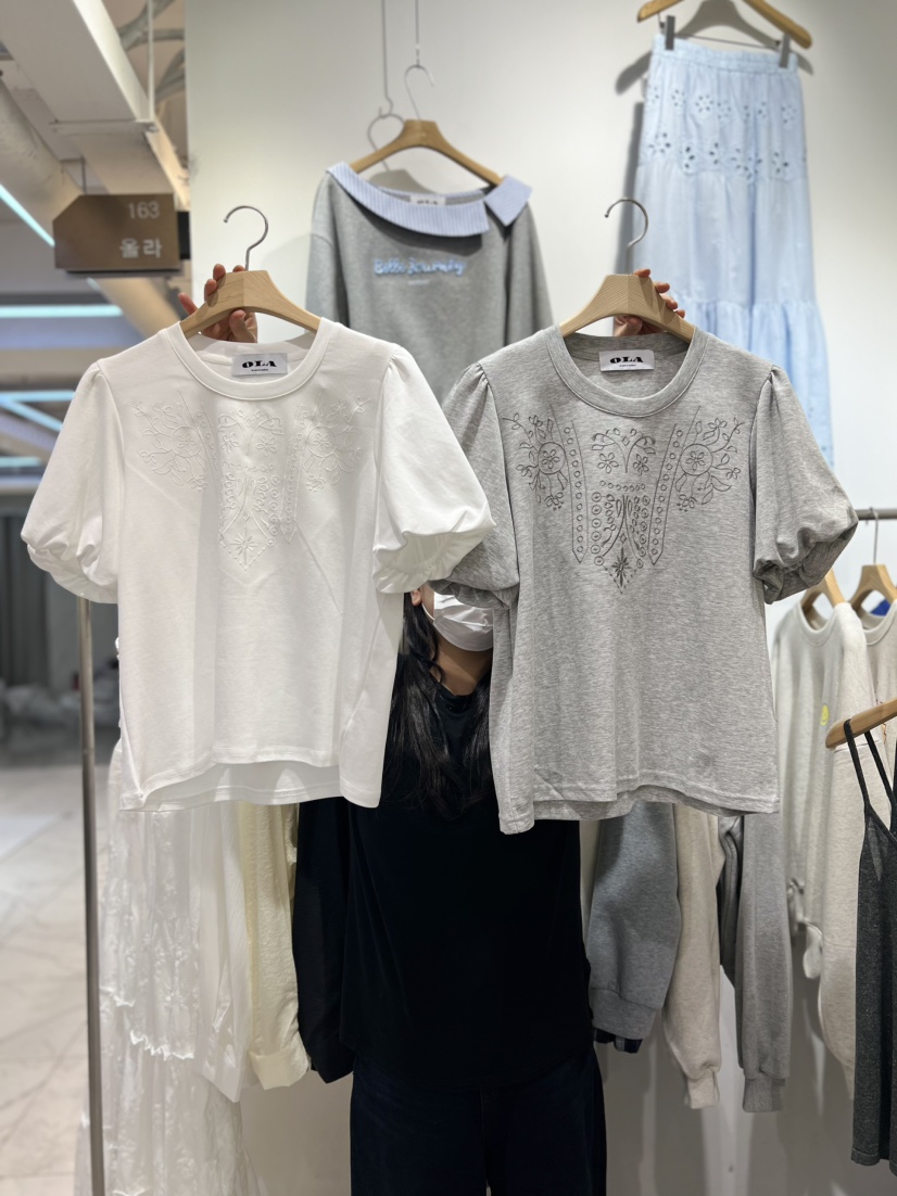 OLA韓國東大門代購女裝新款熱賣時尚休閑人氣職業推薦T恤mellor/OLAT恤