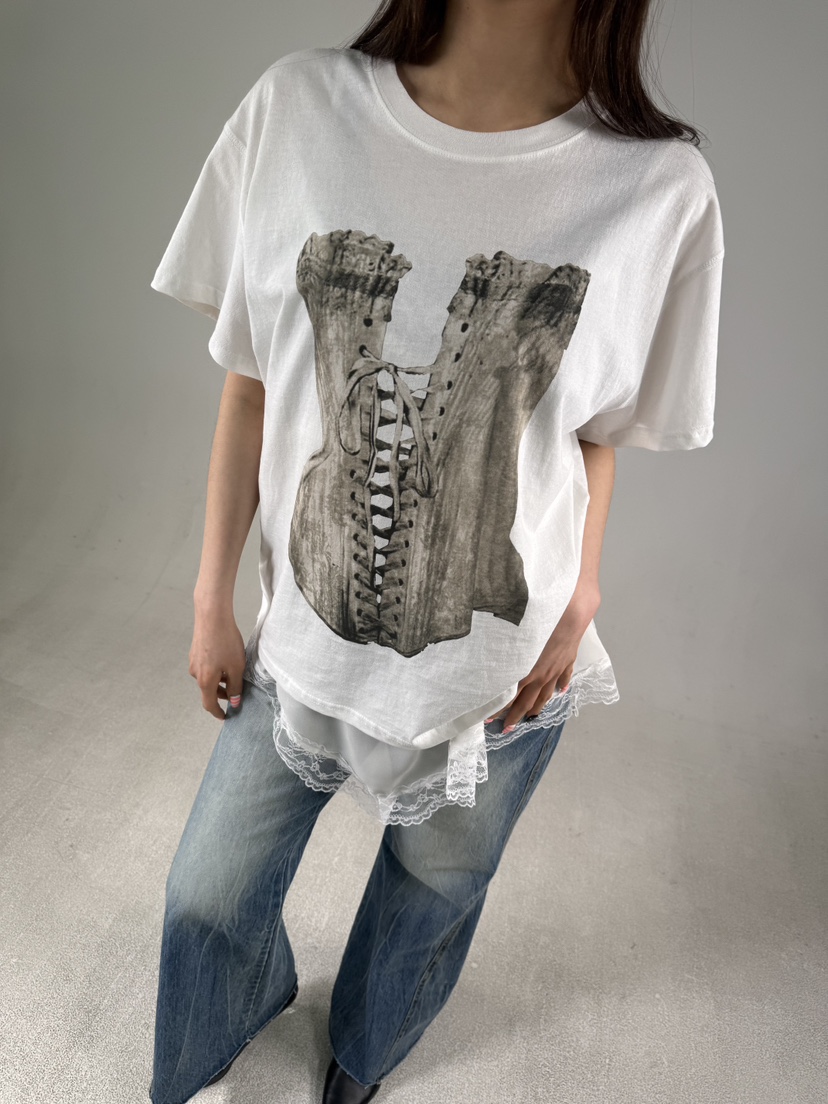 SHIRRING韓國東大門代購女裝新款職業熱賣26春夏人氣時尚T恤SHIRRINGT恤