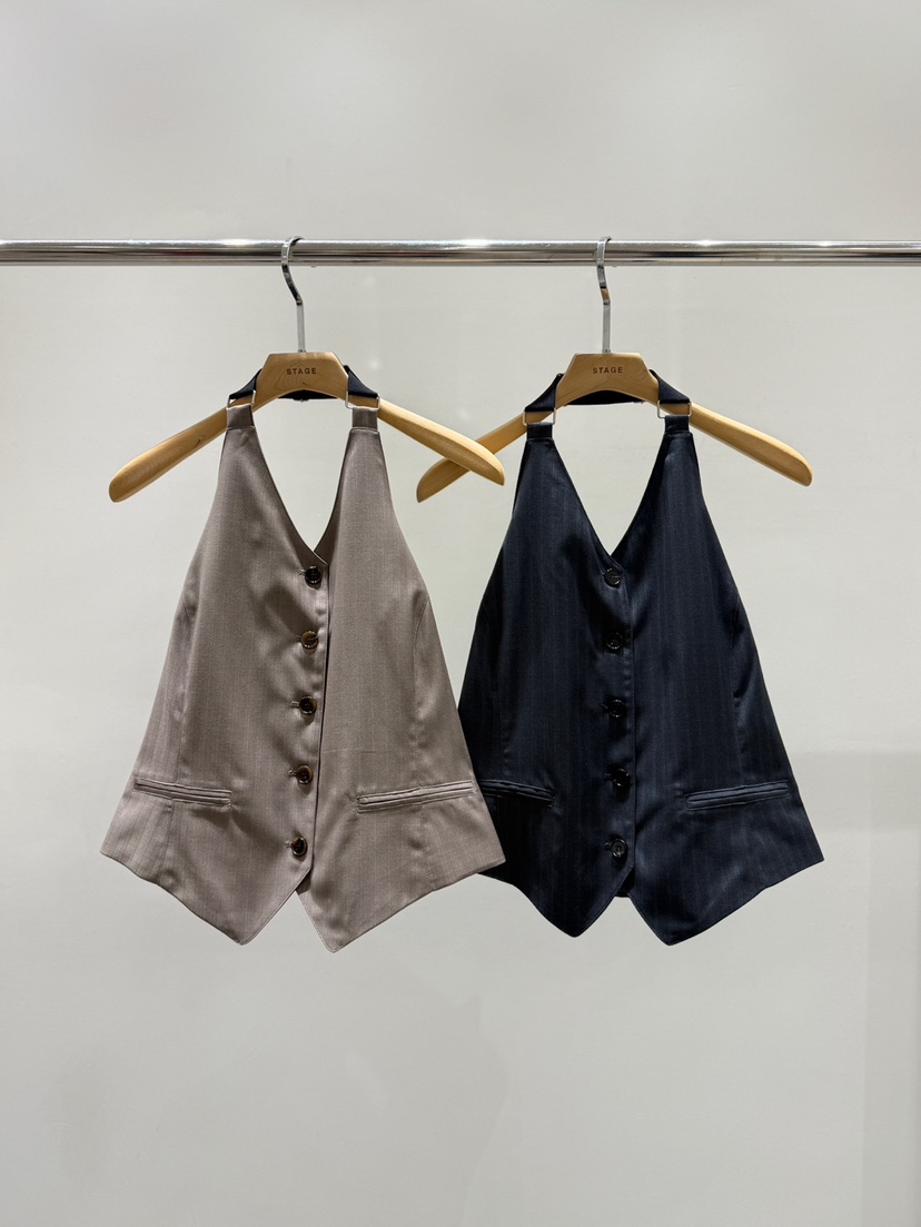 STAGE韓國東大門代購女裝新款推薦人氣26春夏熱賣職業馬甲STAGE馬甲