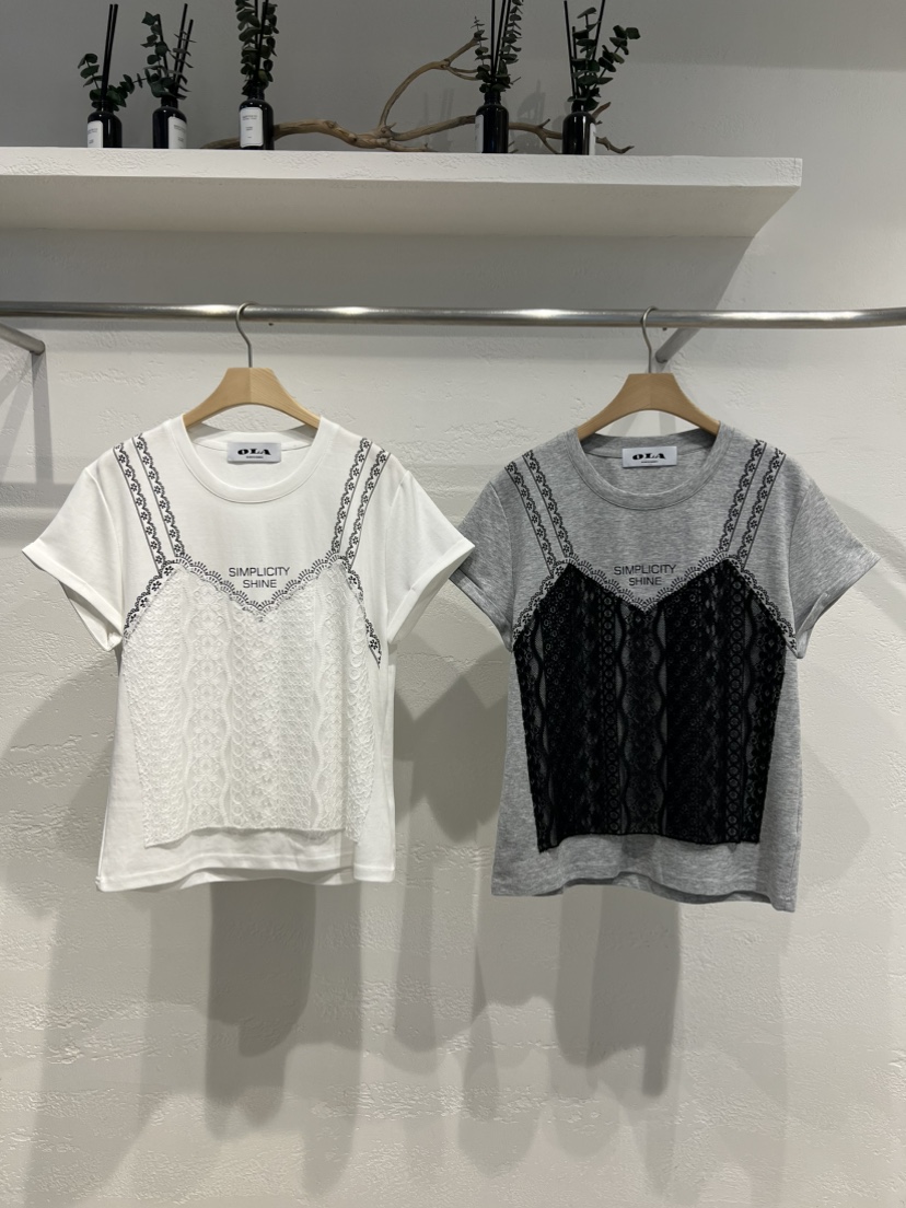 OLA韓國東大門代購女士新款職業時尚休閑熱賣26春夏T恤假兩件mellor/OLAT恤