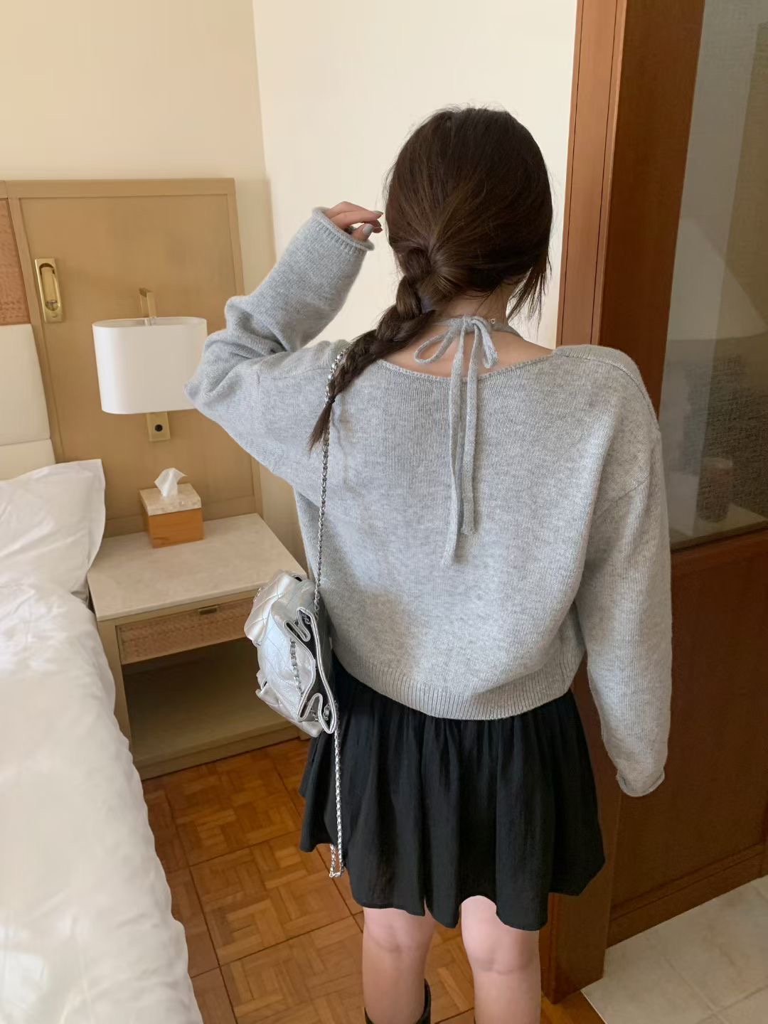 MELLOUNGE-멜라운지-T韓國東大門代購女士新款推薦針織衫不含內搭MELLOUNGE-2件起針織衫