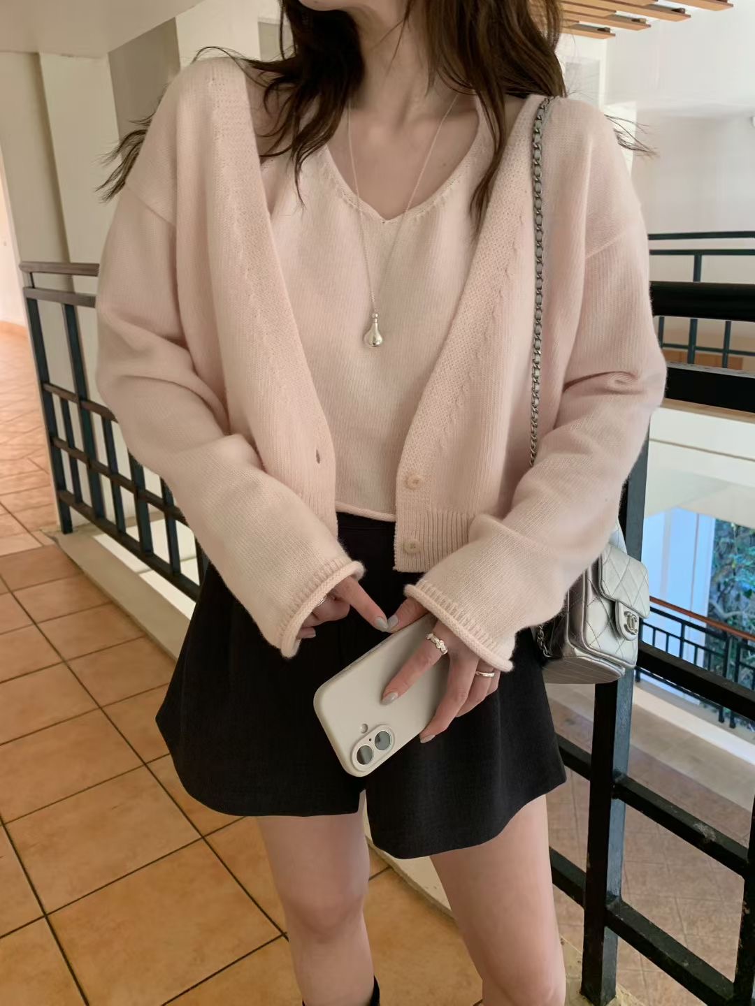 MELLOUNGE-멜라운지-T韓國東大門代購女士新款推薦針織衫不含內搭MELLOUNGE-2件起針織衫