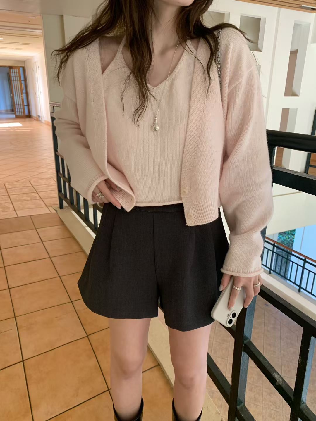 MELLOUNGE-멜라운지-T韓國東大門代購女士新款推薦針織衫不含內搭MELLOUNGE-2件起針織衫圖色2