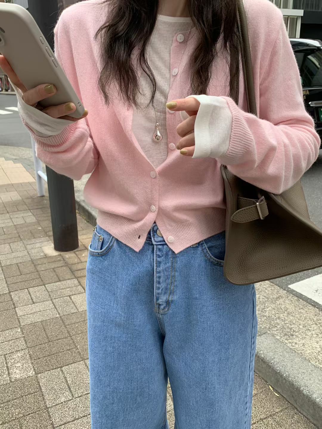 MELLOUNGE-멜라운지-T韓國東大門直郵女士新款人氣針織衫不含內搭MELLOUNGE-2件起針織衫