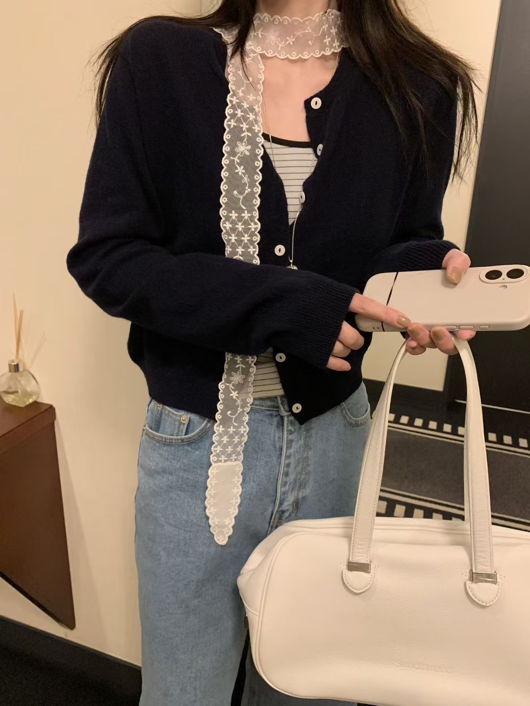 MELLOUNGE-멜라운지-T韓國東大門直郵女士新款人氣針織衫不含內搭MELLOUNGE-2件起針織衫圖色4