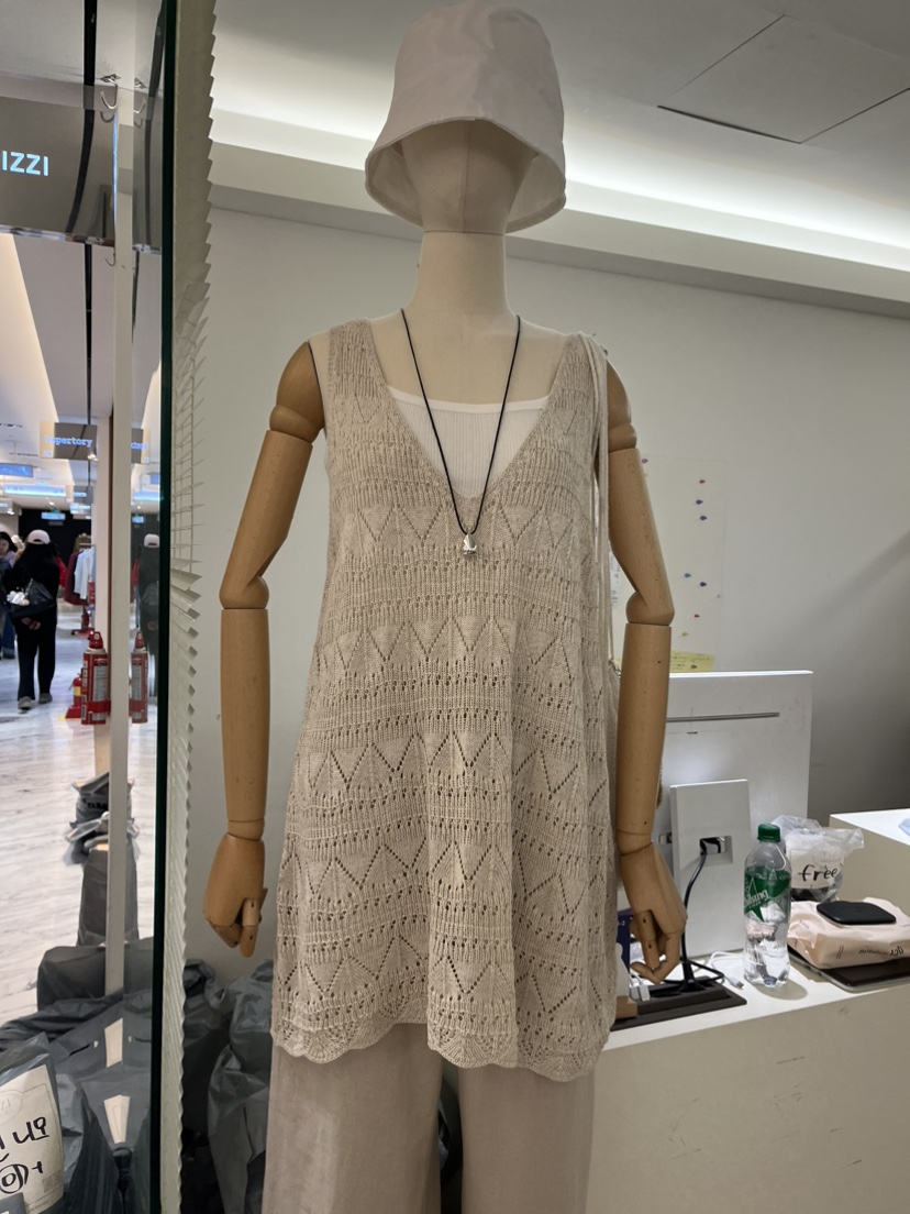 TIZZI韓國東大門直郵女裝新款26春夏人氣時尚針織衫不含內搭TIZZI針織衫圖色1