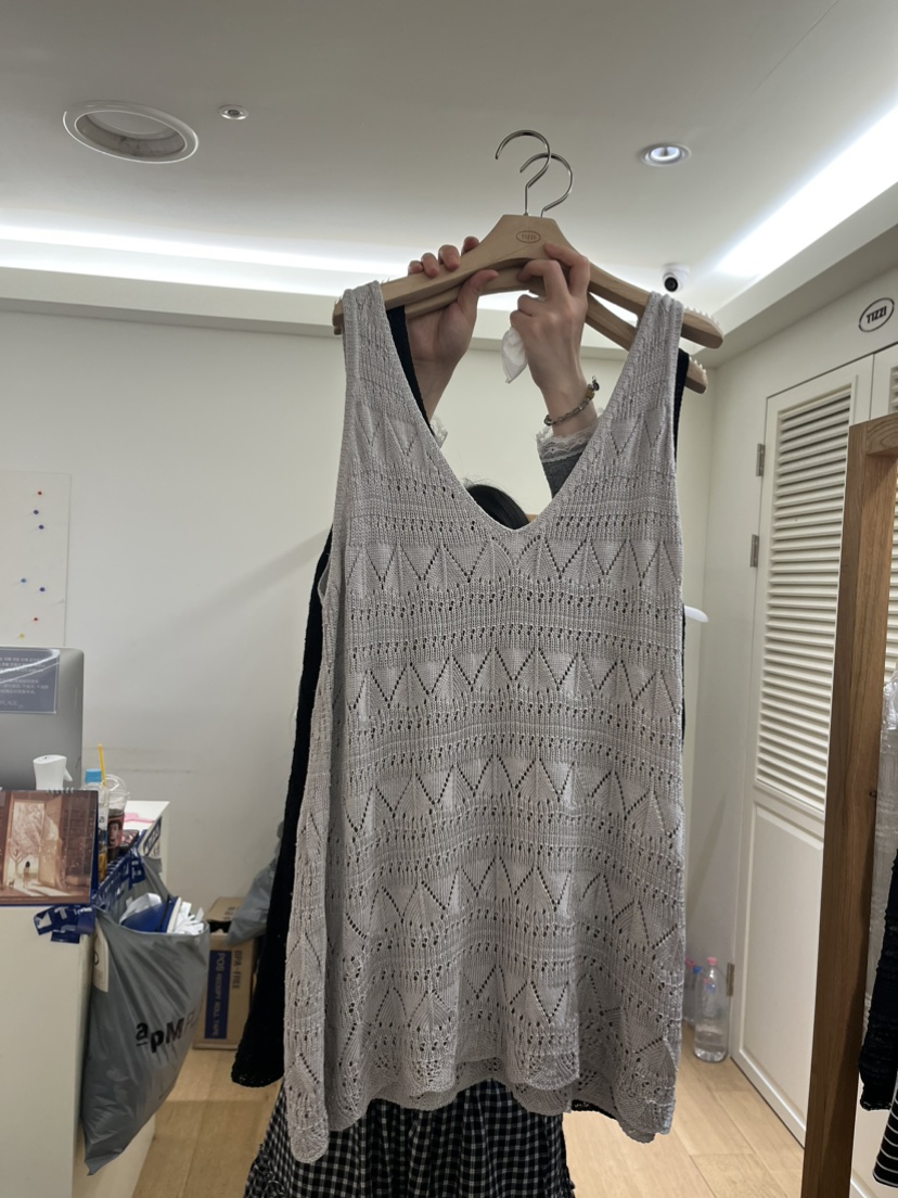 TIZZI韓國東大門直郵女裝新款26春夏人氣時尚針織衫不含內搭TIZZI針織衫圖色2