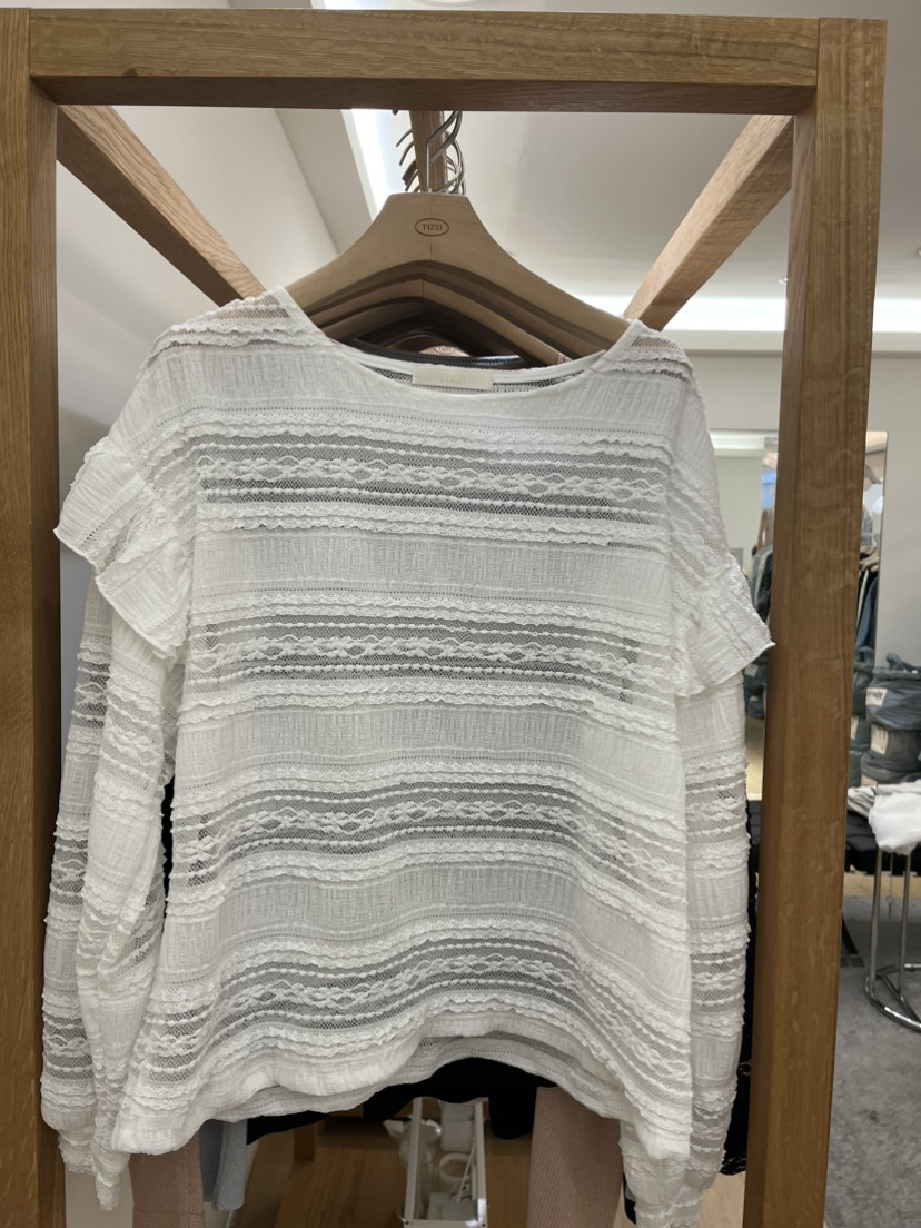 TIZZI韓國東大門代購女裝新款推薦26春夏職業時尚襯衫蕾絲衫TIZZI襯衫/蕾絲衫圖色2