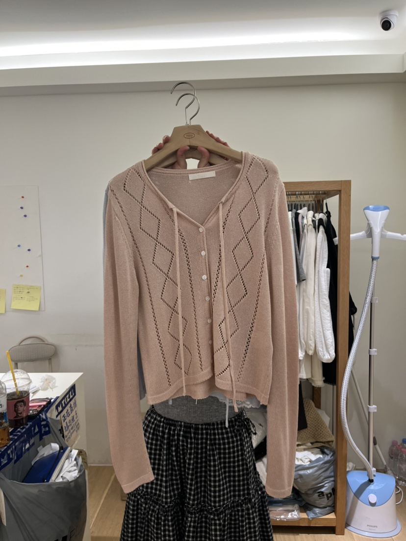 TIZZI韓國直郵實拍女士新品時尚職業推薦26春夏熱賣針織衫TIZZI針織衫圖色1