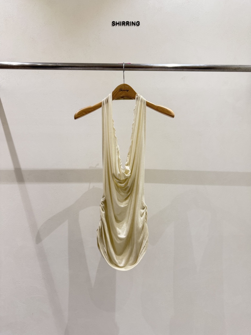 SHIRRING韓國代購女裝新品推薦人氣休閑熱賣時尚吊帶背心SHIRRING吊帶/背心圖色4