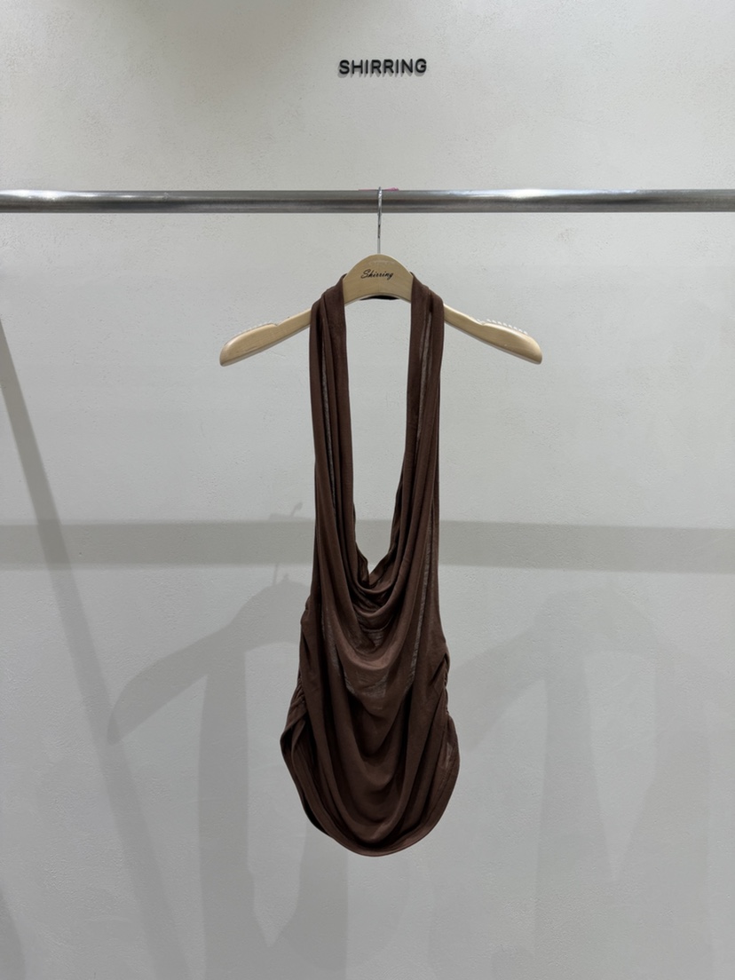 SHIRRING韓國代購女裝新品推薦人氣休閑熱賣時尚吊帶背心SHIRRING吊帶/背心圖色5