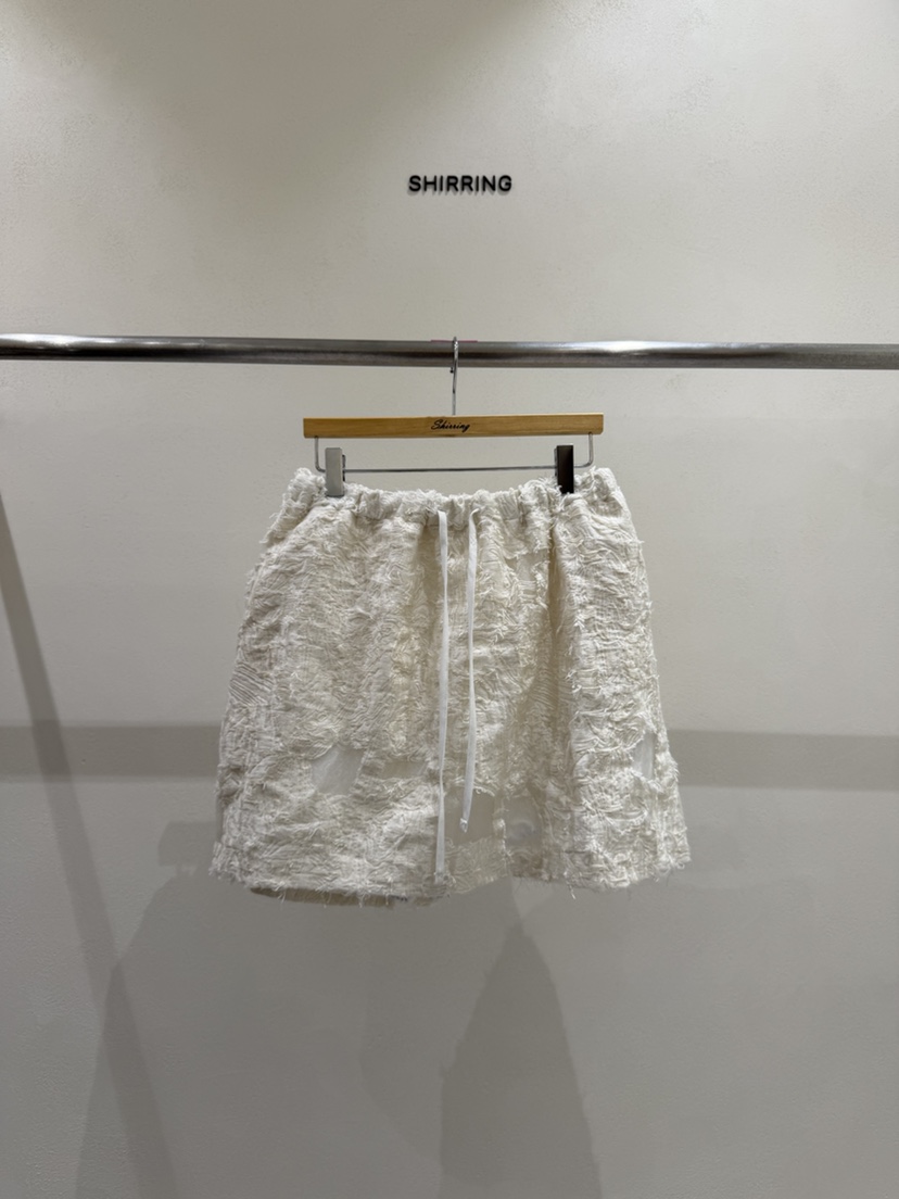 SHIRRING韓國直郵實拍女裝新款熱賣時尚26春夏職業推薦短裙SHIRRING短裙圖色1