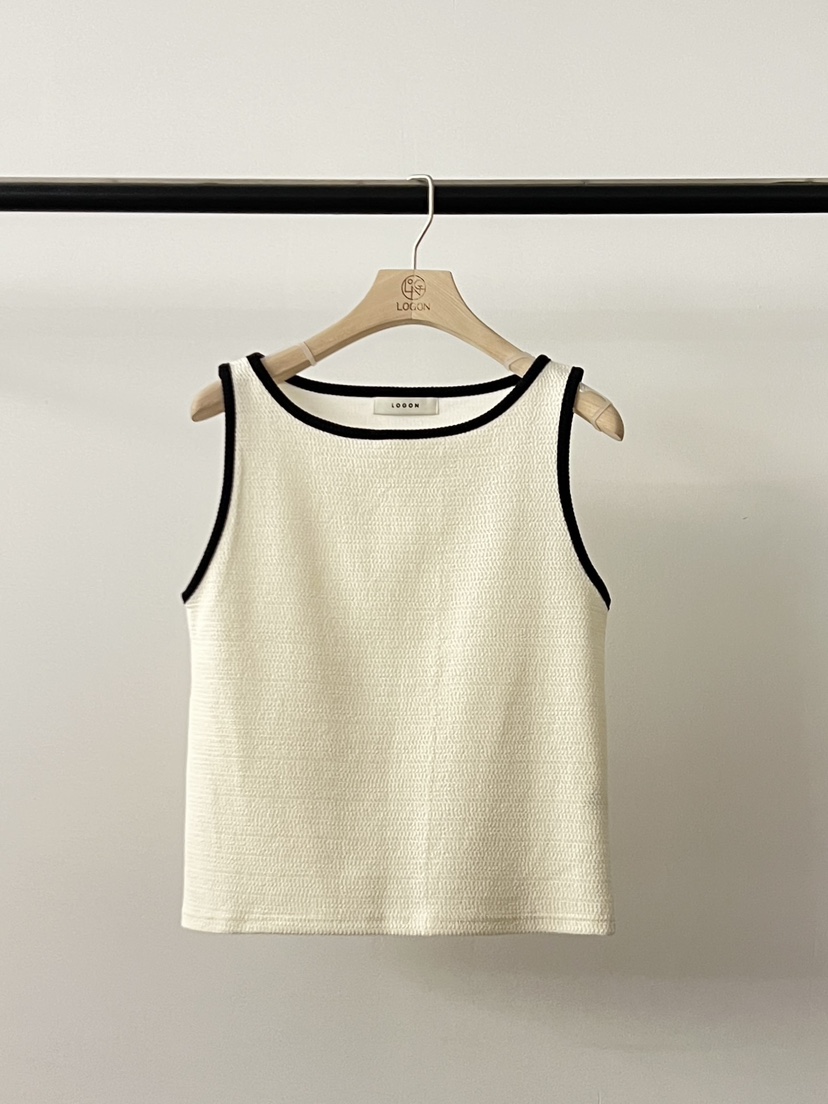 LOGON韓國東大門代購女士新款熱賣26春夏時尚人氣吊帶背心LOGON吊帶/背心圖色2