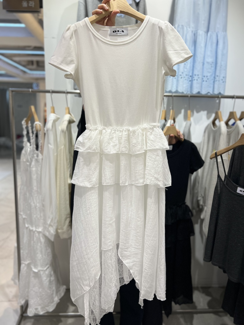 OLA韓國代購女裝新款職業時尚26春夏休閑人氣推薦熱賣連衣裙mellor/OLA連衣裙圖色1