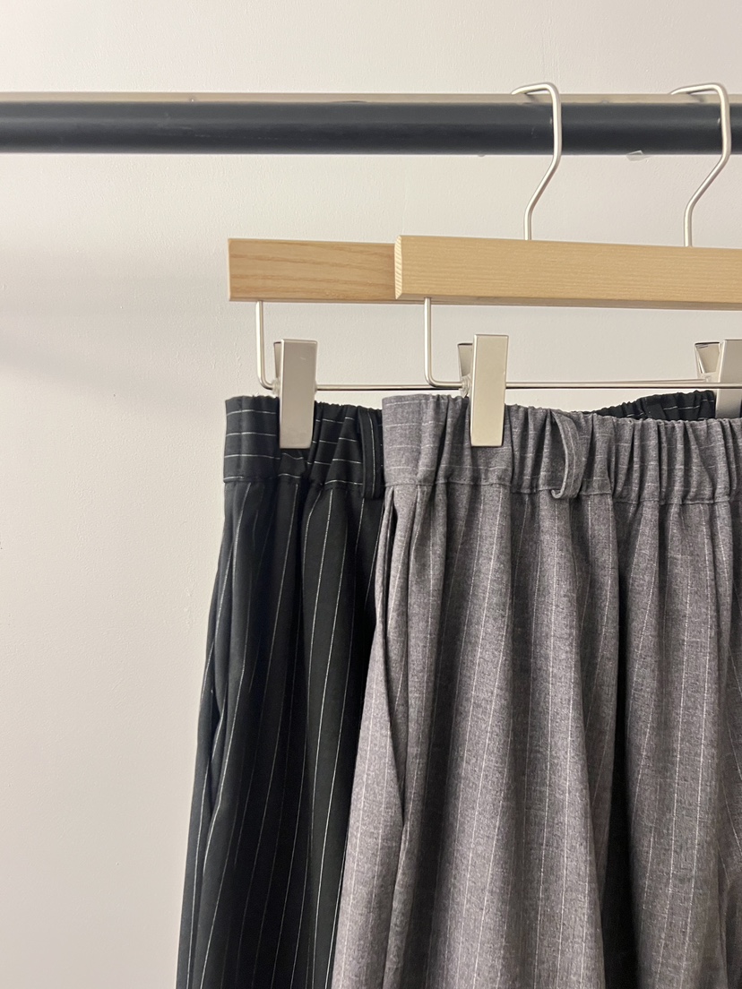 LOGON韓國直郵實拍女裝新款時尚26春夏人氣休閑褲不含腰帶LOGON休閑褲