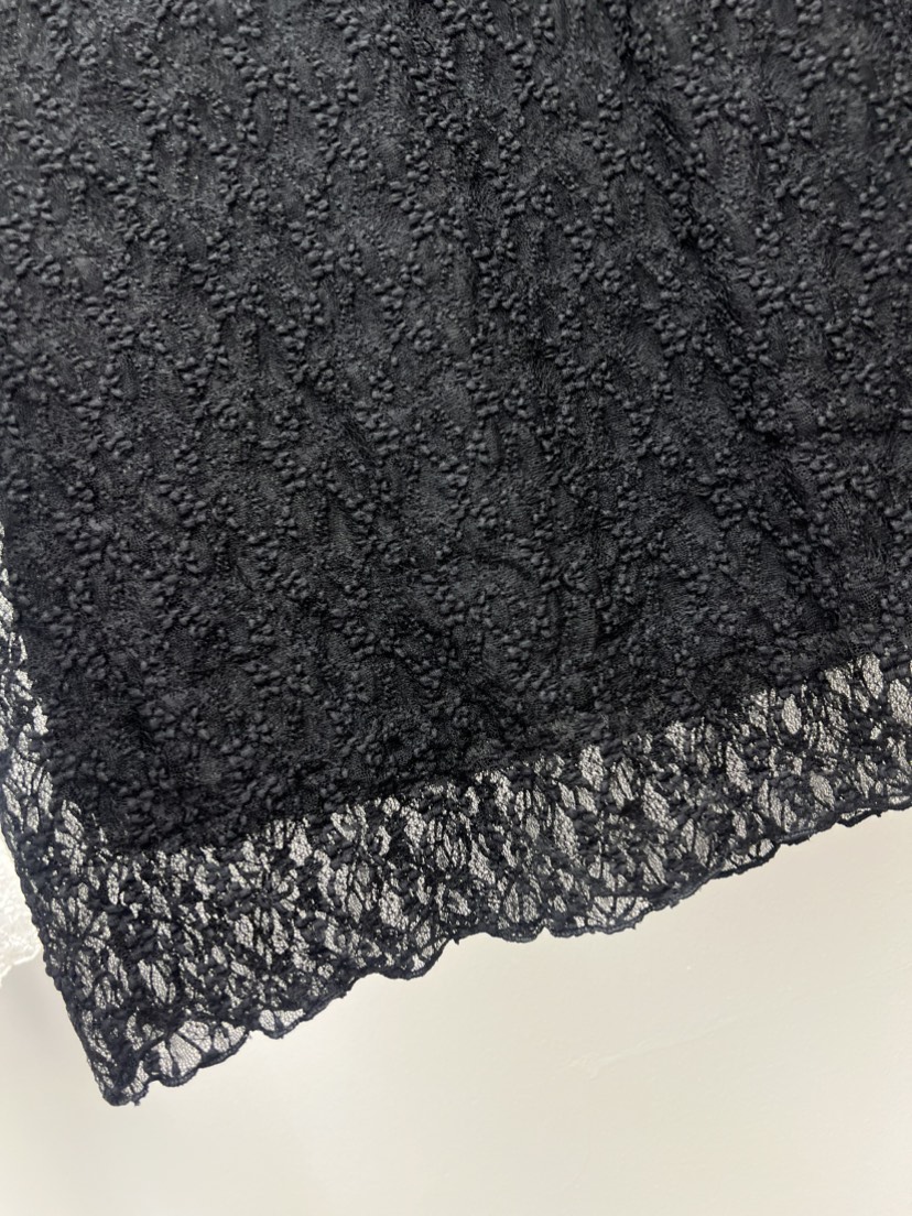 BLACK PIG韓國直郵女裝新款職業休閑26春夏長裙復古蕾絲VIVIAN_LEE長裙