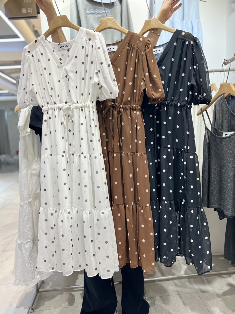 OLA韓國東大門代購女裝新品26春夏時尚職業人氣休閑連衣裙mellor/OLA連衣裙