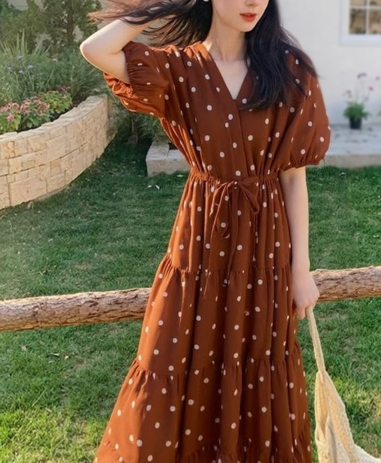 OLA韓國東大門代購女裝新品26春夏時尚職業人氣休閑連衣裙mellor/OLA連衣裙