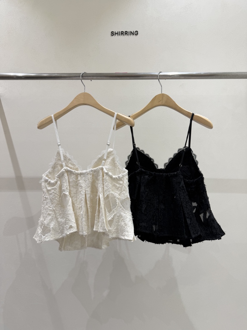 SHIRRING韓國直郵女士新品職業推薦26春夏休閑人氣吊帶背心SHIRRING吊帶/背心