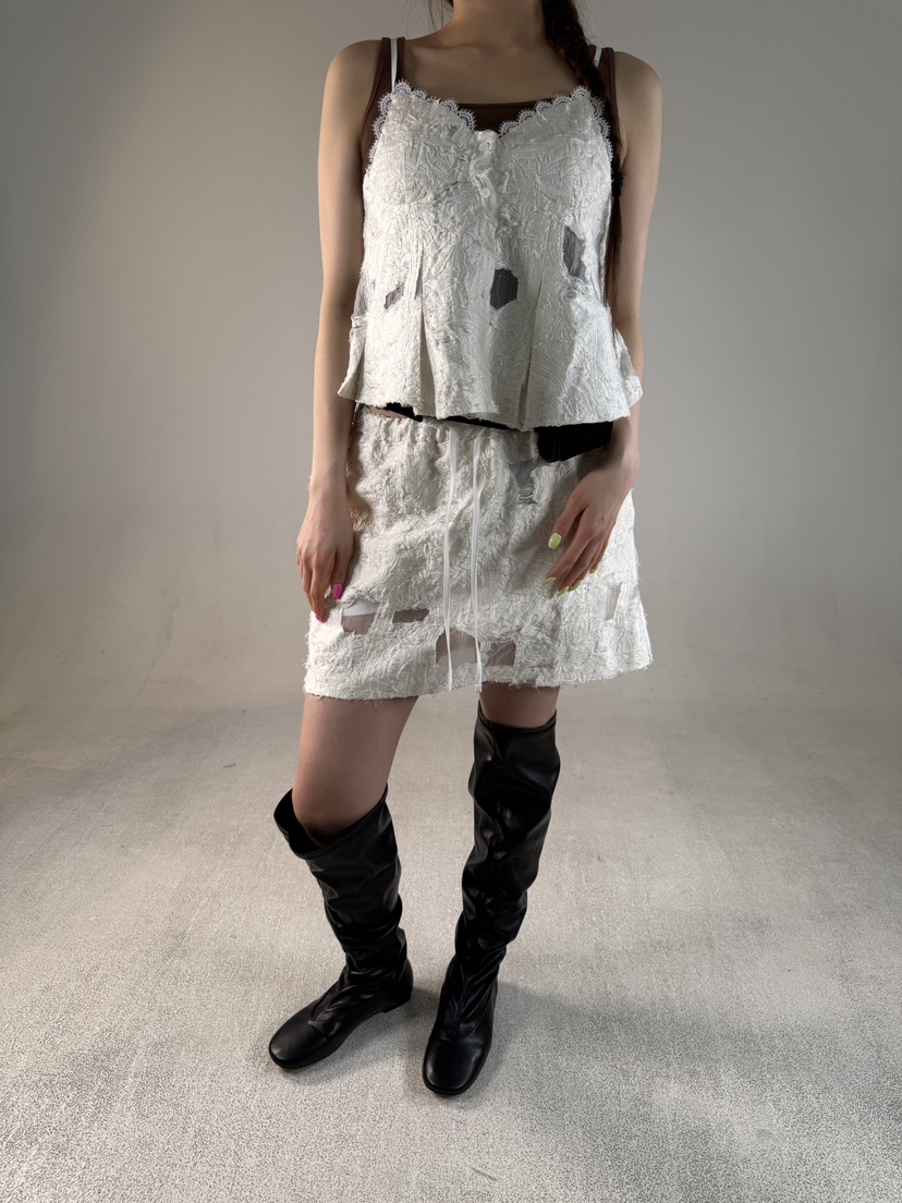 SHIRRING韓國直郵女士新品職業推薦26春夏休閑人氣吊帶背心SHIRRING吊帶/背心