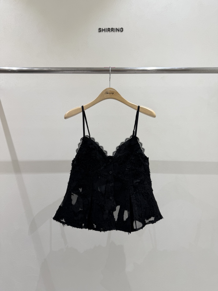 SHIRRING韓國直郵女士新品職業推薦26春夏休閑人氣吊帶背心SHIRRING吊帶/背心圖色2