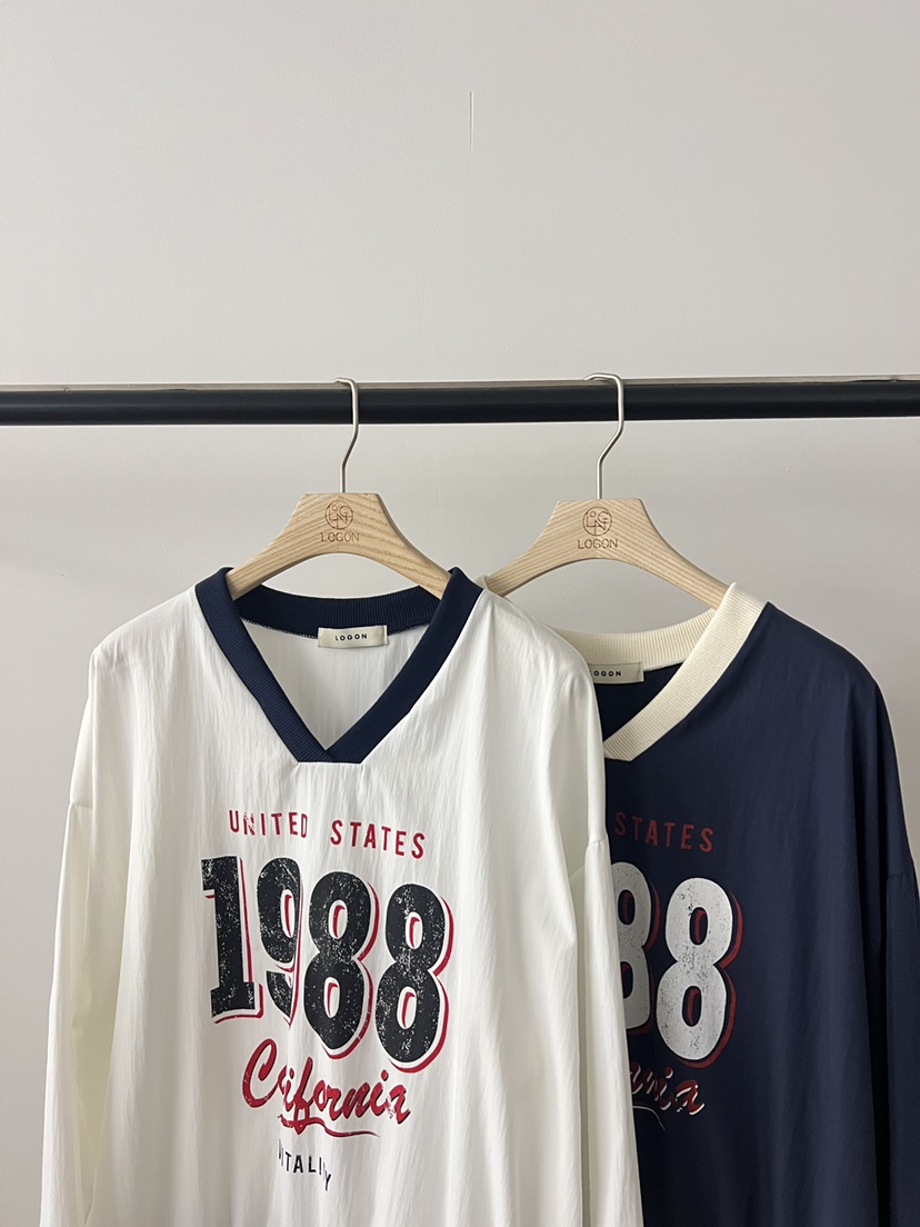 LOGON韓國東大門直郵女士新款休閑推薦時尚人氣26春夏衛衣LOGON衛衣