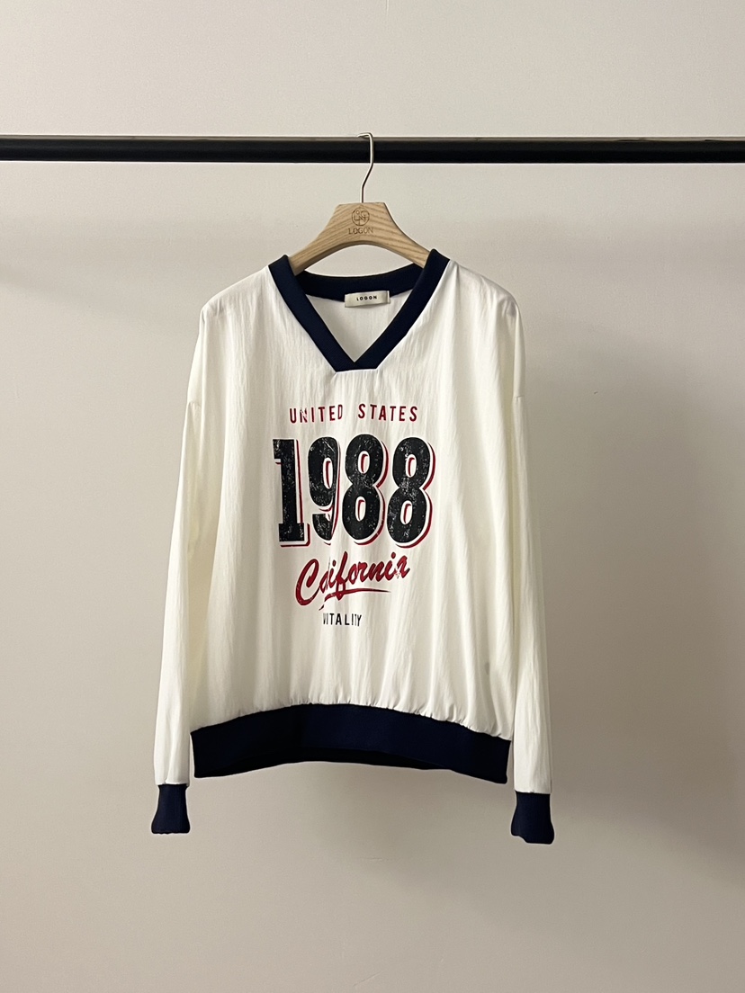 LOGON韓國東大門直郵女士新款休閑推薦時尚人氣26春夏衛衣LOGON衛衣圖色1