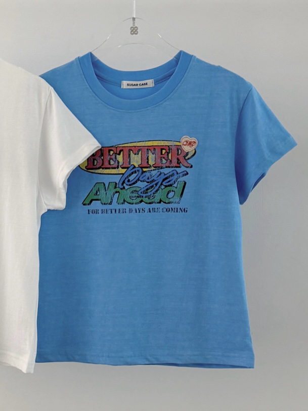 MORAN/MOSCO/SUGAR CASE韓國東大門直郵女裝新款熱賣T恤MORAN/MOSCO/SUGAR CASET恤圖色2