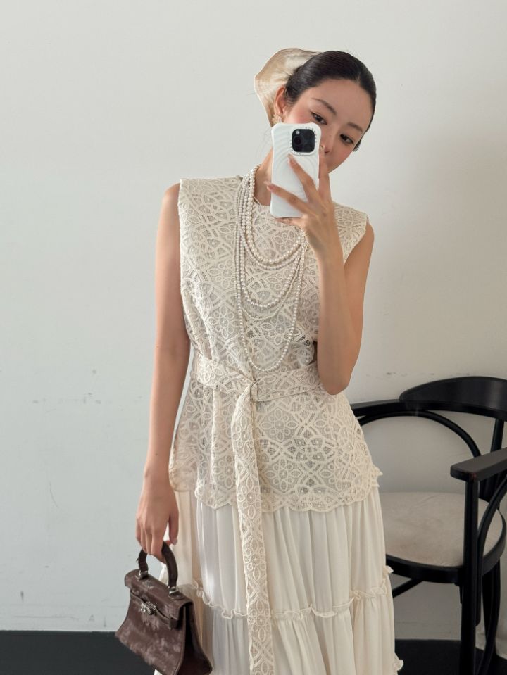 CATS韓國代購女裝新品26春夏熱賣推薦連衣裙不含項鏈含腰帶CAT.S連衣裙