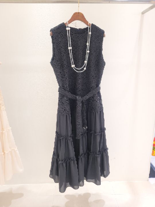 CATS韓國代購女裝新品26春夏熱賣推薦連衣裙不含項鏈含腰帶CAT.S連衣裙圖色1