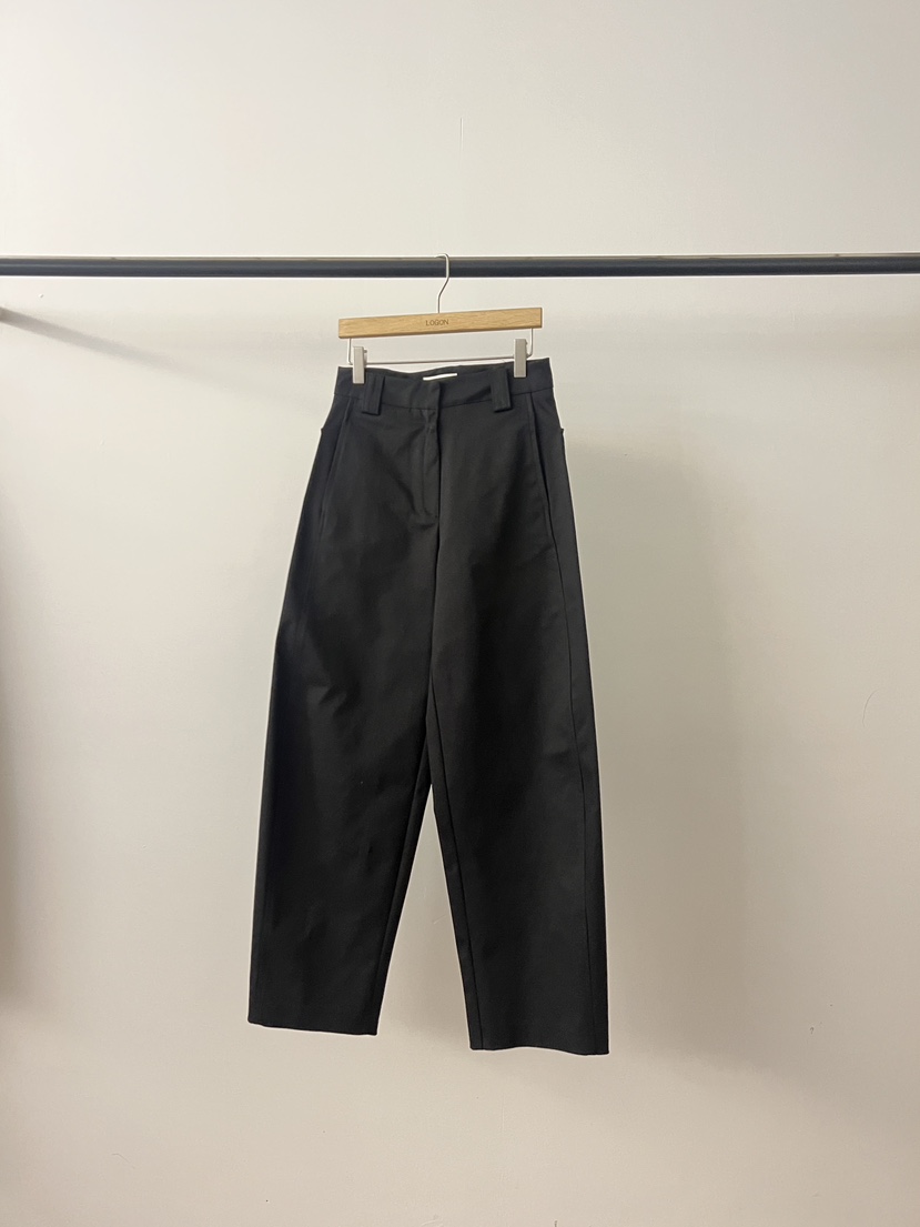 LOGON韓國直郵實拍女士新品推薦熱賣人氣時尚休閑休閑褲鏤空LOGON休閑褲圖色2