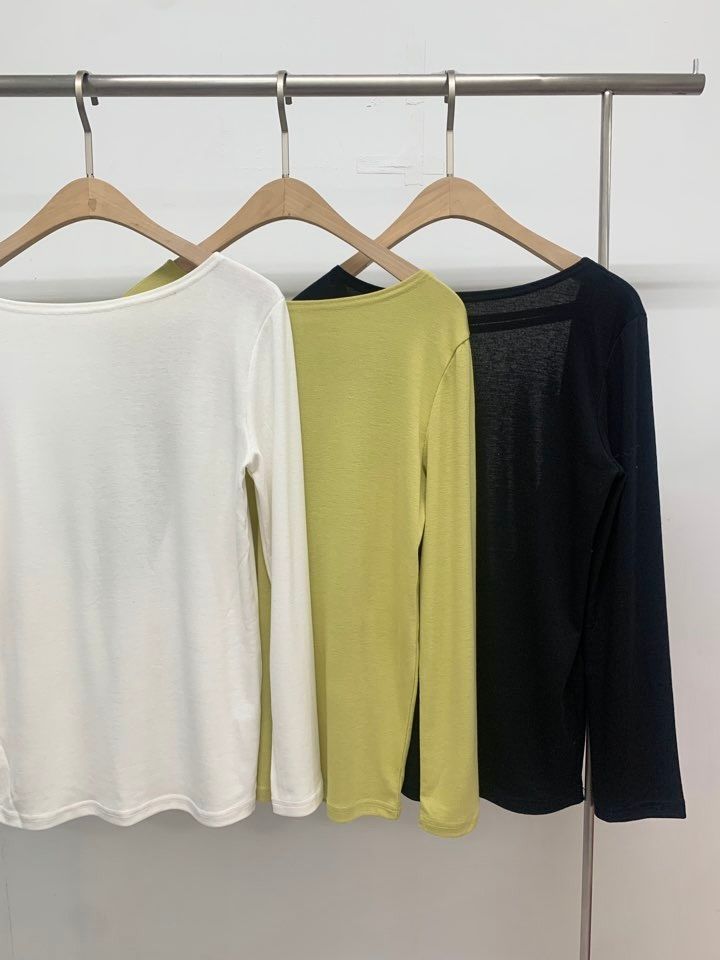 LIVE FOREVER韓國東大門代購女士新品26春夏時尚長袖T恤LIVE FOR_EVER長袖T恤