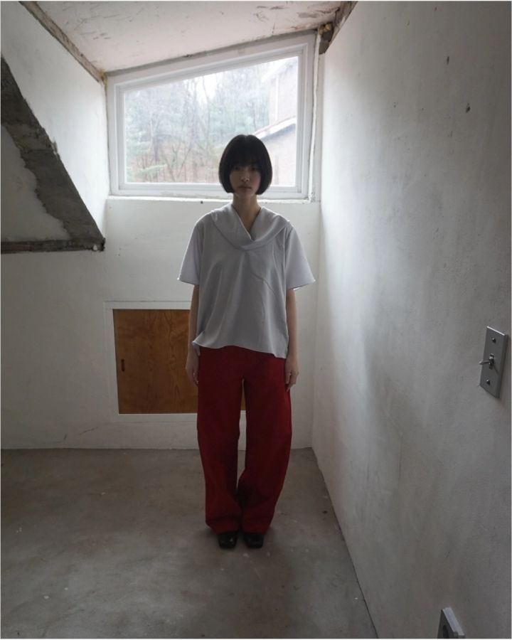 LIVE FOREVER韓國直郵實拍女士新品休閑26春夏襯衫蕾絲衫LIVE FOR_EVER襯衫/蕾絲衫