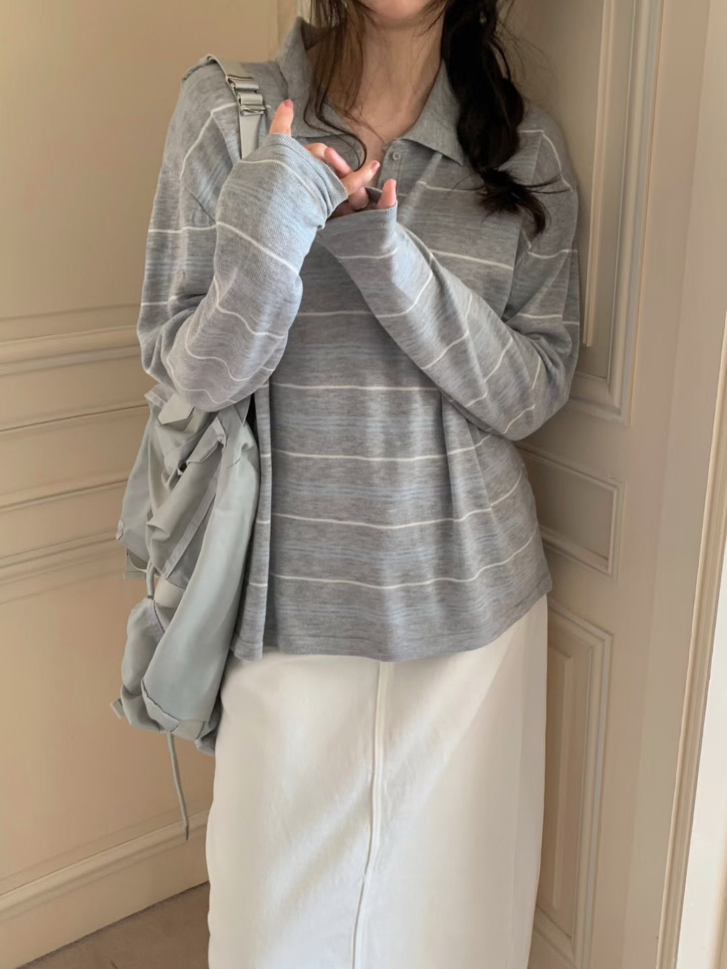 PYT-ot韓國直郵女士新款休閑職業熱賣推薦人氣時尚針織衫pretty young thing針織衫