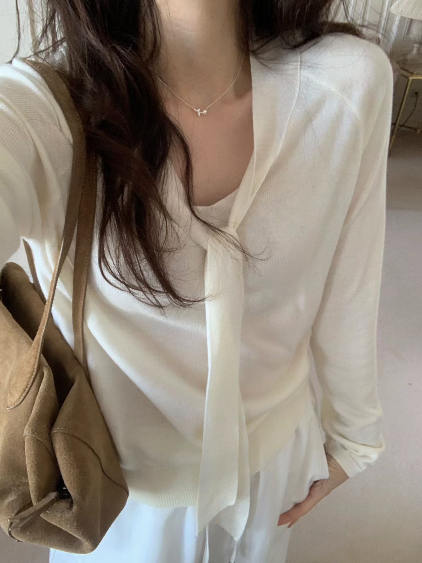 PYT-ot東大門實拍女士新款推薦熱賣人氣26春夏針織衫絲綢pretty young thing針織衫